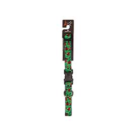 LupinePet 30302 Adjustable Dog Collar, Nylon, Beetle Mania