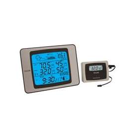 Taylor 1736 Weather Forecaster, Battery, 122 deg F, 20 to 95 % Humidity Range, LCD Display, White