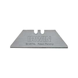 IRWIN 2088100 Utility Blade, Bi-Metal/HSS, 2-Point