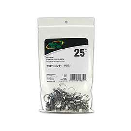 IDEAL-TRIDON Micro-Gear 62M Series 6260450 Worm Gear Hose Clamp, Stainless Steel