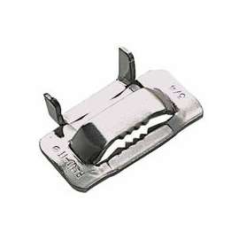Ear-Lokt Buckles, 3/4 in, Stainless Steel