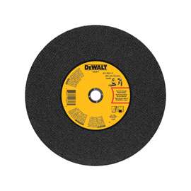 DeWALT DWA8011 Cutting Wheel, 14 in Dia, 7/65 in Thick, 1 in Arbor, Aluminum Oxide Abrasive