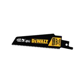 DeWALT DWA4174 Reciprocating Saw Blade, 1 in W, 4 in L, 10 TPI