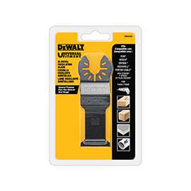 DeWALT DWA4203 Oscillating Blade, 1-1/4 in, HSS