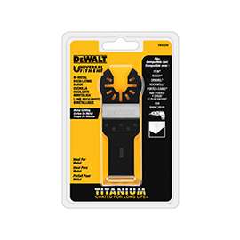 DeWALT DWA4209 Oscillating Blade, 1-1/4 in, Titanium