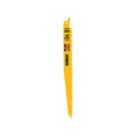 DeWALT DWAFV496 Reciprocating Saw Blade, 4/6 TPI, Steel, Tough Coat