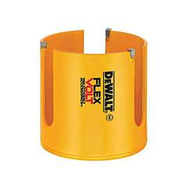 DeWALT DWAFV02916 Hole Saw, 2-9/16 in Dia, 2-1/4 in D Cutting, 3 TPI, Carbide Cutting Edge