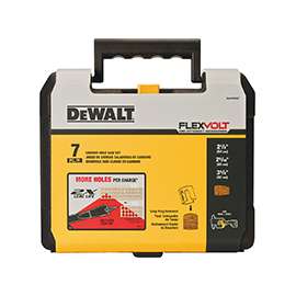 DeWALT DWAFV07SET Hole Saw Kit, Carbide, 7-Piece