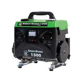 LIFAN ES1500-CA Portable Generator, 1200 W, 120 V, Recoil Start, 4-Stroke OHV Engine