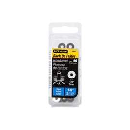 STANLEY PBS4 Rivet Backup Plate, 1/7 in ID, Steel