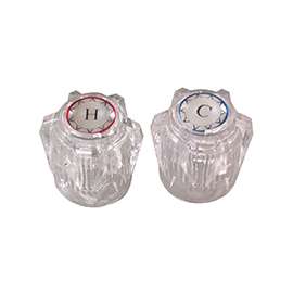 Danco 88810 Faucet Handle, Acrylic, For: Moen Two Handle Tub/Shower Faucets