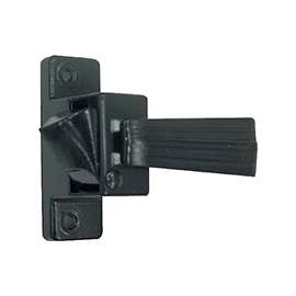 ProSource 31605-U-PS Inside Door Latch, Zinc, Black, 5/8 to 1-1/2 in Thick Door, 5/8 in Backset