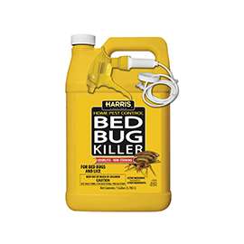 HARRIS HBB-128 Bed Bug Killer, Liquid, Spray Application, 128 oz