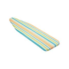 Honey-Can-Do IBC-01897 Ironing Board Cover, 54 in L, 15 in W, 1/4 in H, Cotton, Caribbean Stripe