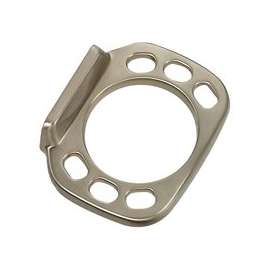 Boston Harbor 3657C-07 Toothbrush/Tumbler Holder, Zinc, Brushed Nickel, Wall Mounting