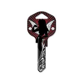 HY-KO 16005KW1-FRBL Key Blank, For: Kwikset KW1, Titan KW10 Keyways
