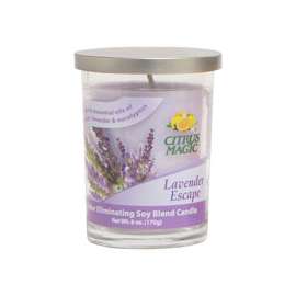 Citrus Magic 611072788-6PK Odor Eliminating Candle, 6 oz