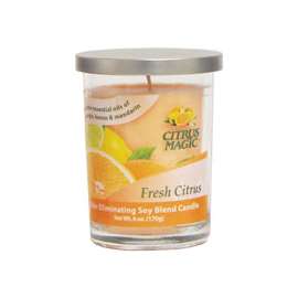 Citrus Magic 611072786-6PK Odor Eliminating Candle, 6 oz