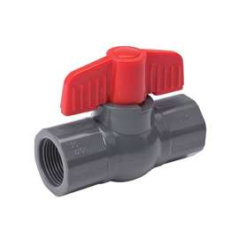 B & K 107-105 Ball Valve, 1 in Connection, FPT x FPT, 150 psi Pressure, PVC Body