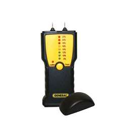GENERAL MM1E Moisture Meter, 7 to 15% WME Low, 16 to 35% WME High, 0.1 % Accuracy, LED Display