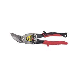 STANLEY FMHT73559 Aviation Snip, 12-1/2 in OAL, 1-9/5 in L Cut, Left Cut, Alloy Steel Blade, Cushion-Grip Handle