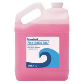 Mild Cleansing Pink Lotion Soap, Floral-Lavender, Liquid, 1gal Bottle