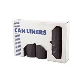 Linear Low-Density Liners, 56 gal, 1.1 gauge, 43 X 47, Gray