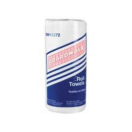 Household Perforated Paper Towel Rolls, White