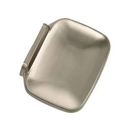 Boston Harbor 3659-07-SOU Soap Dish, Wall Mounting, Zinc, Brushed Nickel Finish