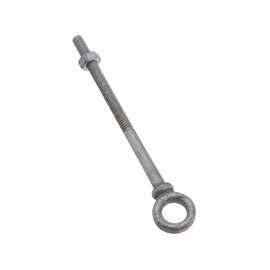 National Hardware N245-084 Eye Bolt, 1/4-20 Thread, 3-7/8 in L Thread, 1/2 in ID x 7/8 in OD Dia Eye, 4 in L Shank