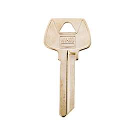 HY-KO 11010S22 Key Blank, Brass, Nickel, For: Sargent Cabinet, House Locks and Padlocks
