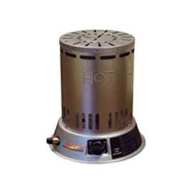 Dura Heat LPC80 Convection Heater, Liquid Propane, 50000 to 80000 Btu, 2000 sq-ft Heating Area, Silver