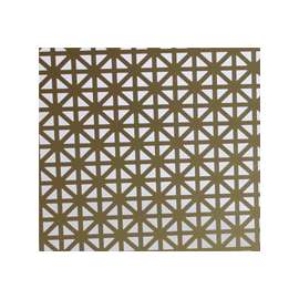 M-D 57141 Decorative Metal Sheet, 36 in W, 24 in L, Union Jack Tread, Aluminum, Albras