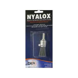 Dico 541-775-3/4 End Brush, 3/4 in Dia, Nylon Bristle