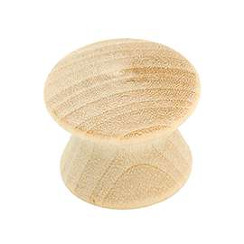 Amerock Allison Value BP812WD Cabinet Knob, 7/8 in Projection