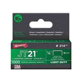 1/4" STAPLES 1000/PK