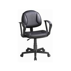 Simple Spaces CYS03-ARM022 Office Chair, 23.2 in W, 21.25 in D, 33.375 to 38.25 in H, Polypropylene Frame