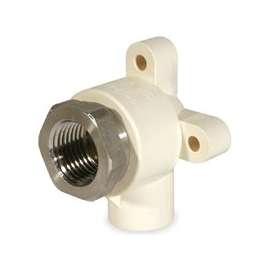 GENOVA 57072S/DE0500S Elbow, 1/2 in Sweat Hub, 1/2 in FIP, 90 deg