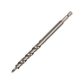 Kreg QUIK-BIT Pilot Point Bit Pocket-Hole Bit, 3 in L Flute, Hex Shank, 1/4 in L Shank