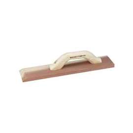 Marshalltown 144 Hand Float, 16 in L Blade, 3-1/2 in W Blade, 3/4 in Thick Blade, Redwood Blade, Wood Handle