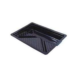 ENCORE Plastics 06512 Paint and Sealer Roller Tray, 22 in W, 5 qt Capacity, Plastic, Black