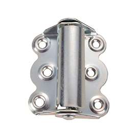 ProSource 20333ZCB-PS Spring Hinge, Steel, Zinc, 180 deg Range of Motion, Screw Mounting