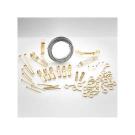 OOK 59204 Conventional Hanger Hook Kit, 10 to 50 lb, Steel