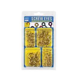 HILLMAN 59203 Screw Eye Kit, Steel, Zinc