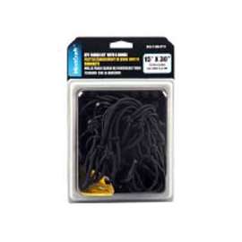 ProSource FH92105 Cargo Net, 30 in L, 15 in W, Rubber, Black