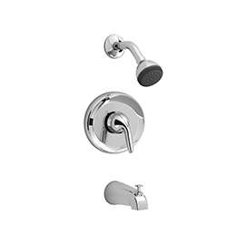 American Standard Jocelyn 9316502.002 Tub and Shower, Brass, Chrome