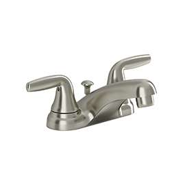 American Standard Jocelyn 9316.200.295 Bathroom Faucet, 2-Faucet Handle, 1-9/16 in H Spout, Metal, Brushed Nickel