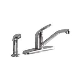 American Standard Jocelyn Series 9316.001.002 Kitchen Faucet with Side Sprayer, 1.8 gpm, 1-Faucet Handle, Brass
