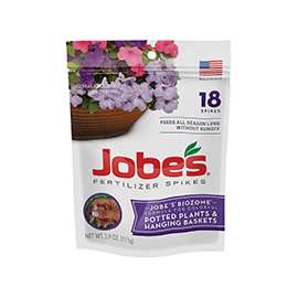 Jobes 06105 Fertilizer Spike Pouch, Spike, Brown, Slight Ammonia Pouch