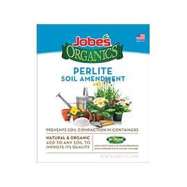 Jobes 08878 Natural/Organic Perlite Soil, 8 qt Bag
